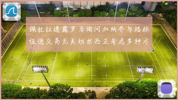 佩杜拉透露罗马询问加纳乔与格林伍德交易无关切尔西正考虑多种方案